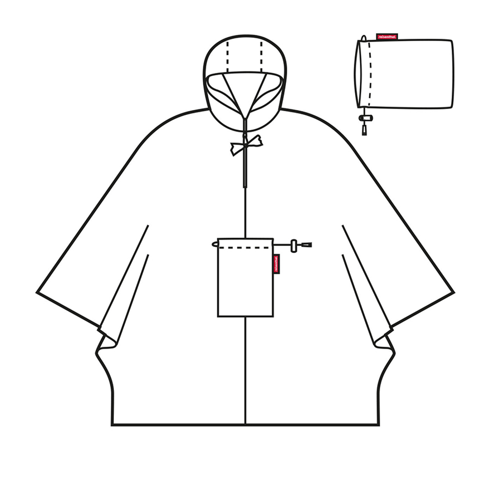 Дождевик mini maxi glencheck red