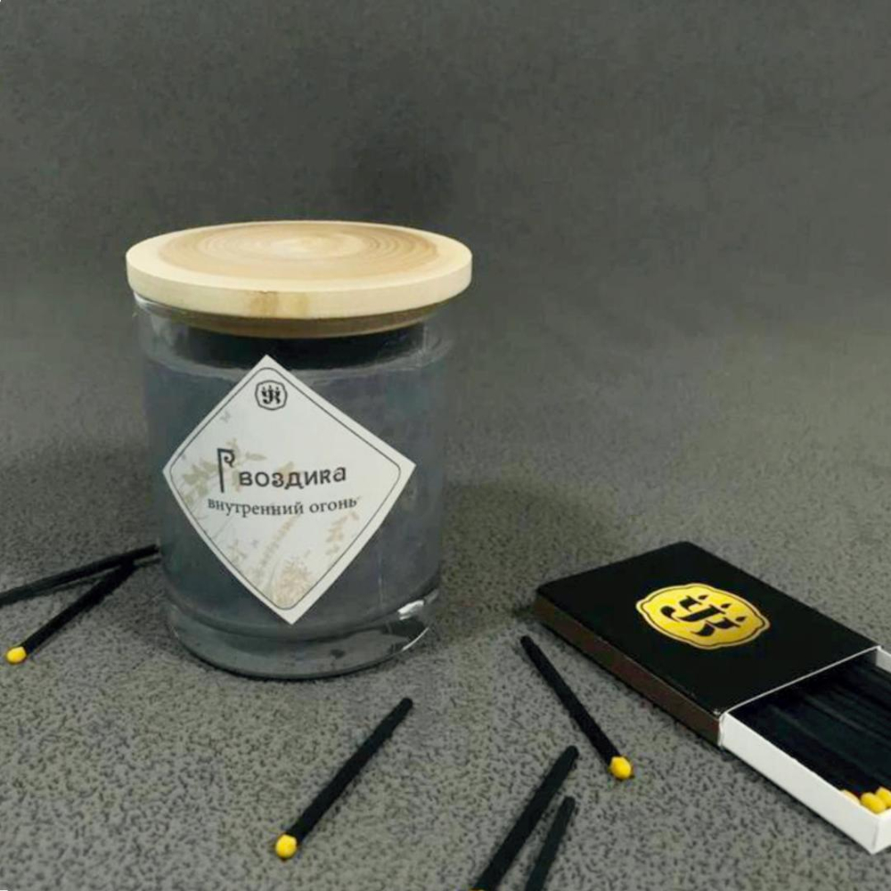 Свеча ароматическая с эфирным маслом гвоздики