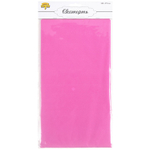 Скатерть полиэтиленовая в ярко-розовом цвете, 140×275 см