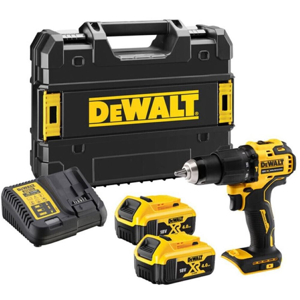 Дрель-шуруповерт аккумуляторная Dewalt DCD709M2T-QW ударная