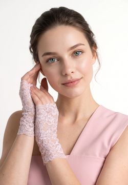 Митенки 0617-02 сиреневый