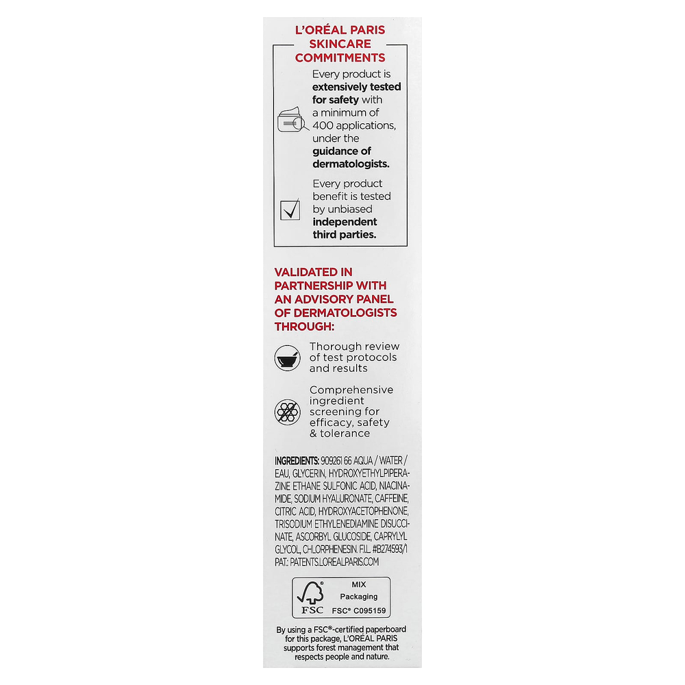 L'Oréal, Revitalift Derm Intensives®, осветляющая сыворотка для кожи вокруг глаз, без отдушки, 20 мл (0,67 жидк. унции)