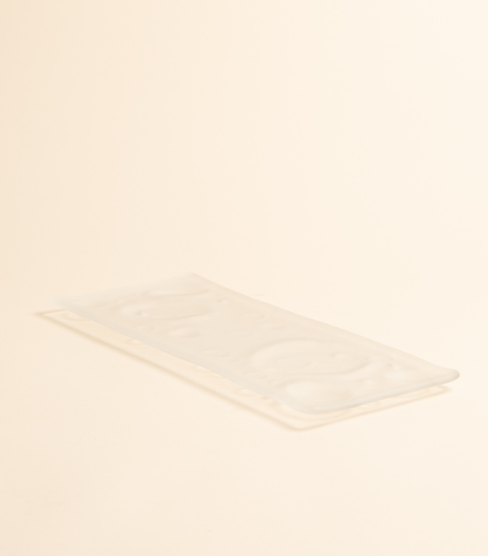 Поднос – Luna бесцветный, 34 х 12,5 см | SOLID WATER