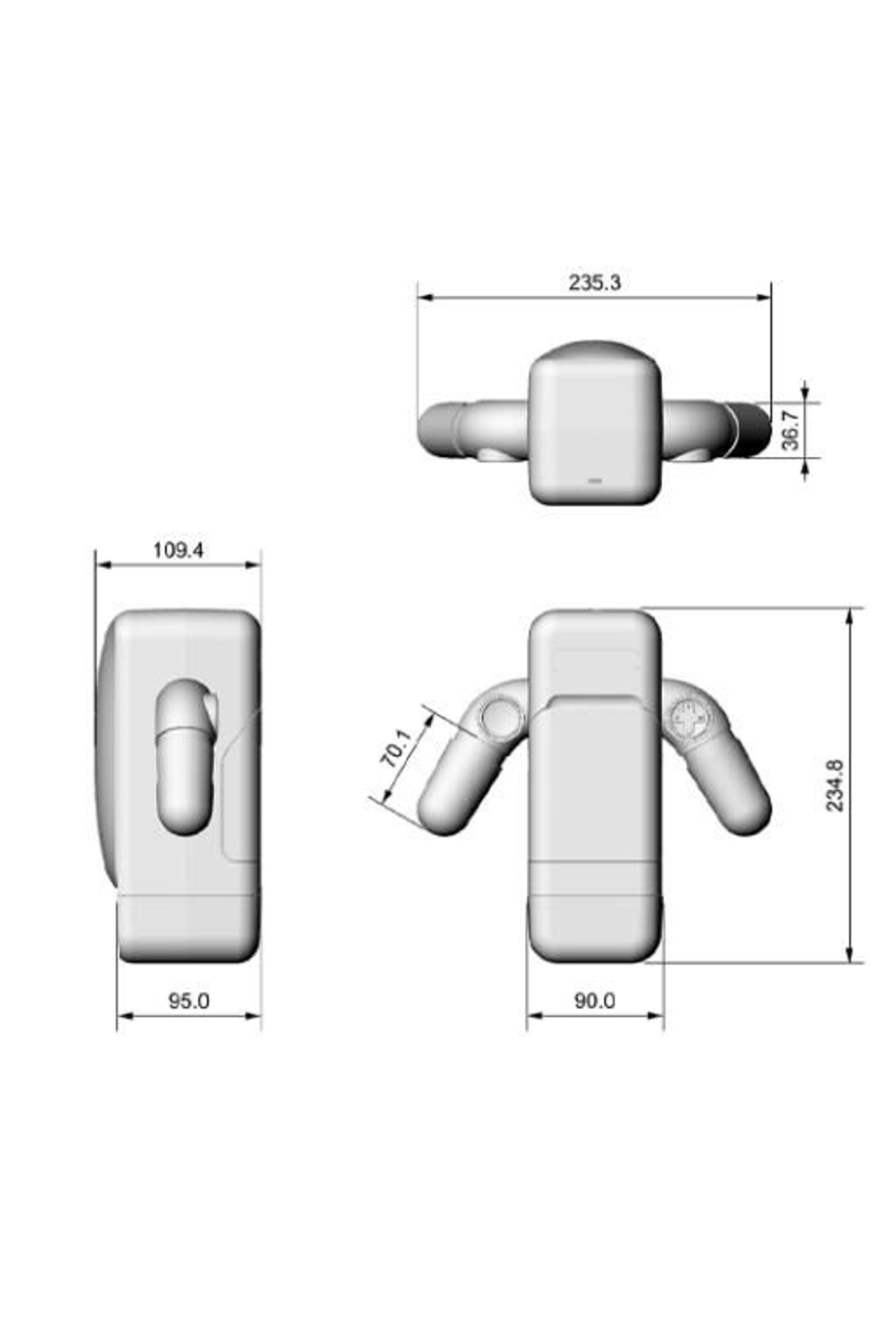 Робот-мастурбатор AMOVIBE Game Cup, IPX6, 10 уровней вибрации и пенетрации