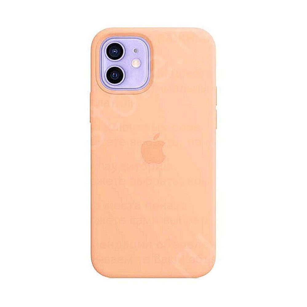 Чехол для iPhone Apple iPhone 12 Mini Silicone Case Peach