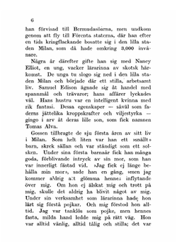 Thomas Alva Edison | Elsa Ribbing