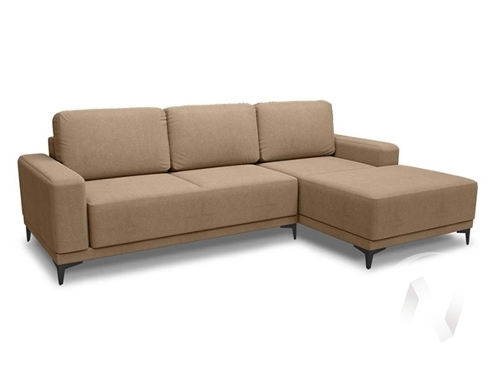 Диван угловой Капелла 2 (ДУ) правый LUMA 05 (бежевый)