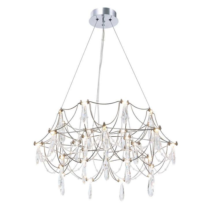 Подвесная светодиодная люстра Modelux Premium ML.5603.600P СН