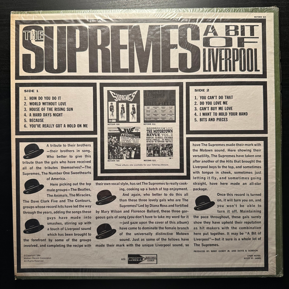 The Supremes - A Bit Of Liverpool (США 1964г.)