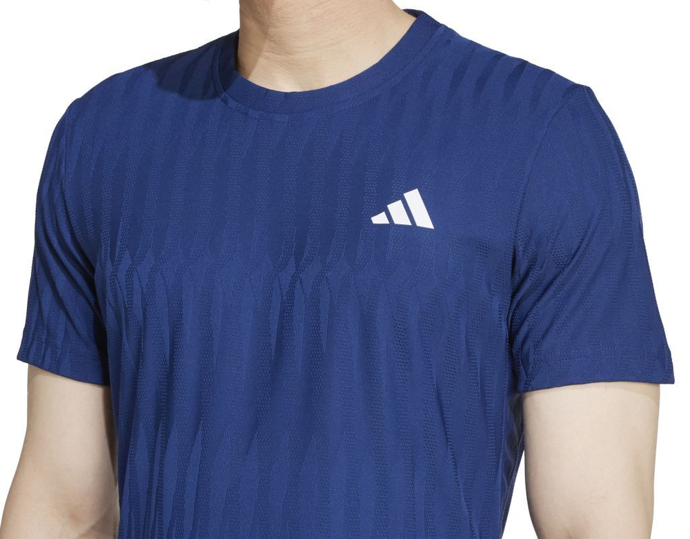 Теннисная футболка Adidas Tennis Climacool+ AIRCHILL FreeLift - Blue