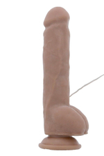 Телесный вибромассажер MACHO MARSHAL - 23,5 см. (Цвет: телесный)