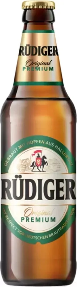 Пиво Рюдигер Ориджинал Премиум / Rudiger Original Premium 0.45 - стекло