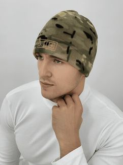 Тактическая военная шапка 5.11 флисовая Мультикам