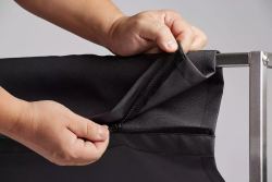 Уличное кресло TESS Outdoor Chair black / olive beige textile (Up!Flame)