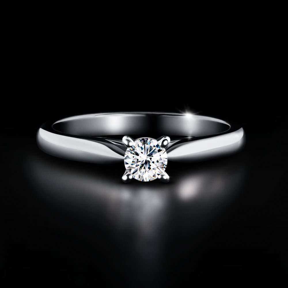 Кольцо Soleil 0.3 ct