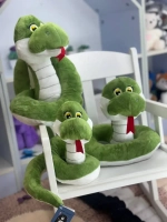 Мягкая игрушка змея 30 см