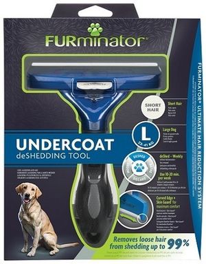 Фурминатор для собак крупных короткошерстных пород, FURminator Dog Undercoat L Short Hair 12 YA