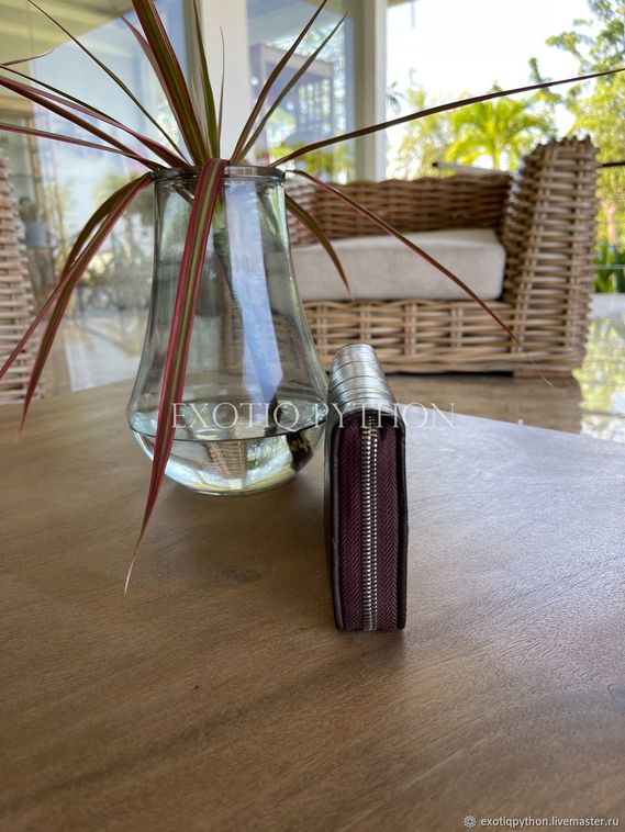 Кошелёк из кожи крокодила WA-159