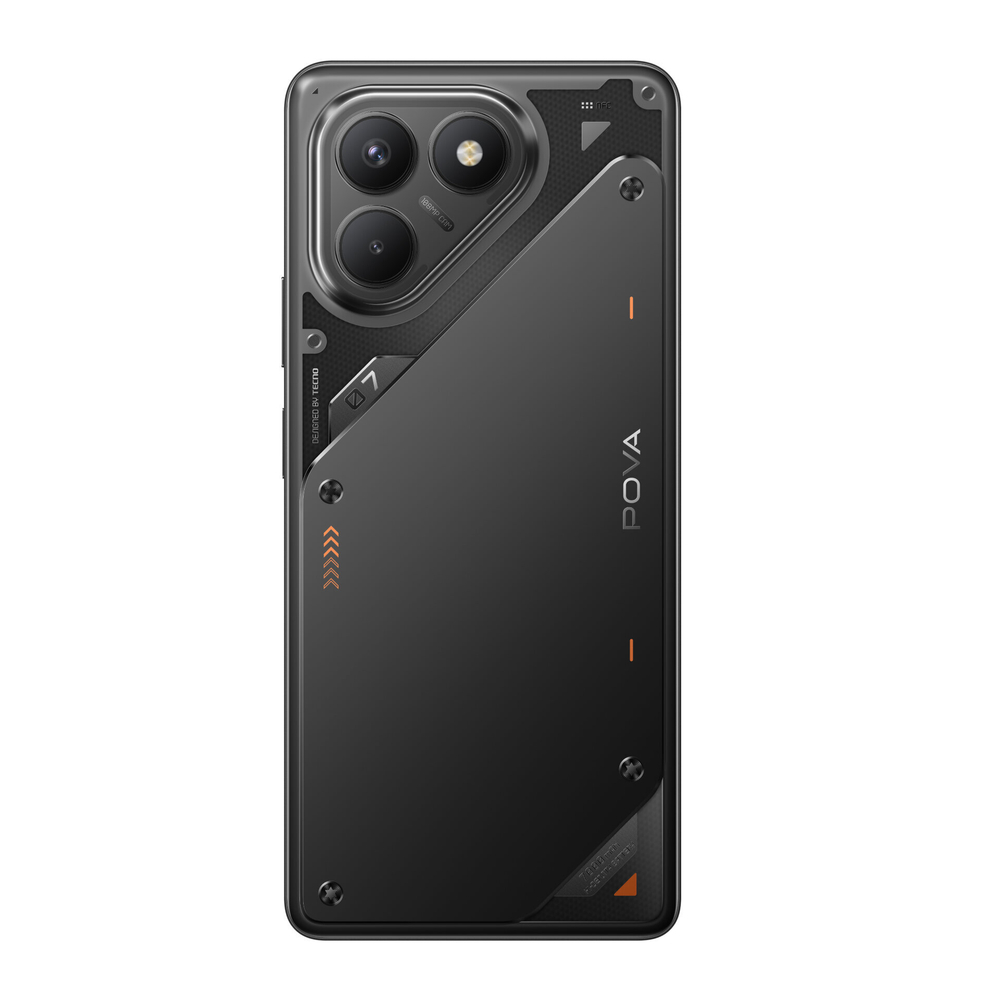 Смартфон TECNO POVA 7 Neo 8/128 ГБ Ростест(ЕАС), Dual nano SIM, черный