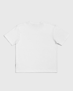 Футболка белая с лого на груди M