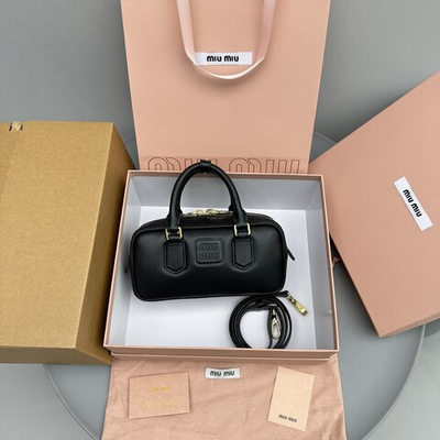 Miu Miu Arcadie Leather Bag 22 cm