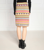 хлопковая юбка Kenzo - разноцветная(FC62JU3173CH)