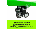 SZ084239 Тележка гидравлическая ручная HITCH REGULAR 2000KG 1150*550мм (полиуретановые ролики)
