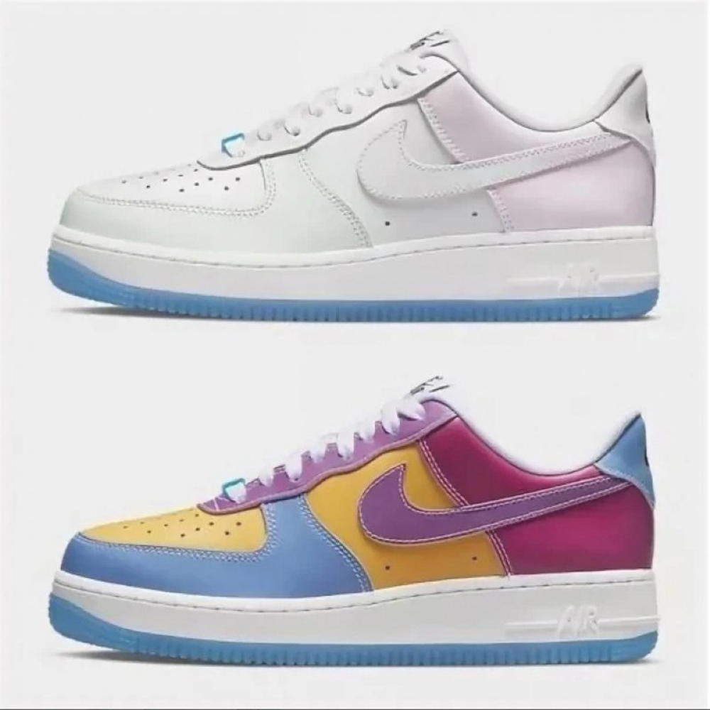 Кроссовки Nike Air Force 1 Low UV Reactive Multicolor арт 4001