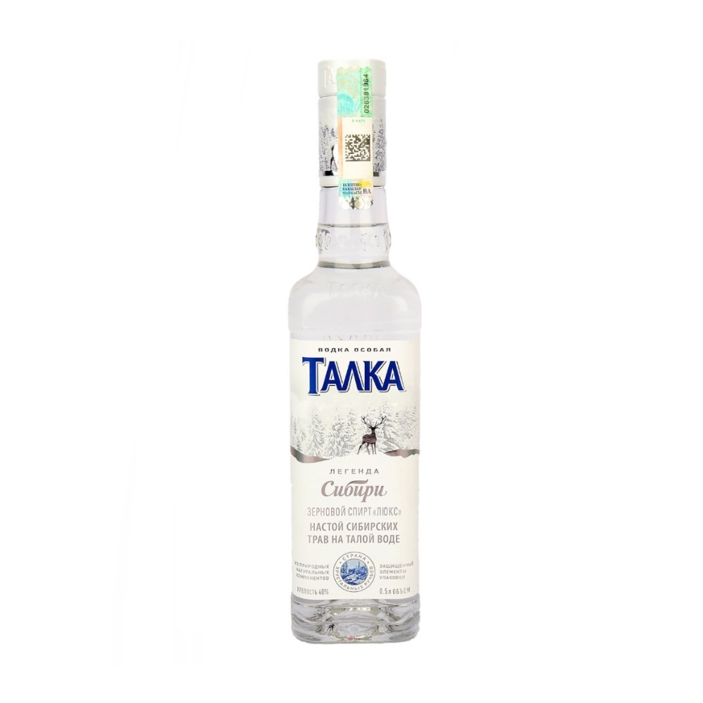 Водка Талка Легенда Сибири 0.5 л