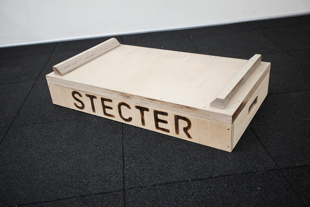 Комплект тяжелоатлетических плинтов + доп. секция (Н=89 см, материал-фанера)