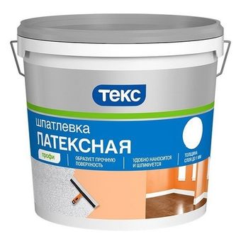 Шпатлевка латексная Текс Профи 1,5 кг