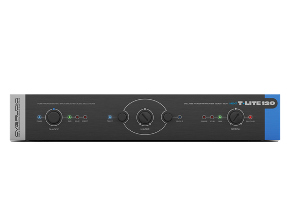 CVGAUDIO NEXT T-LITE 120 профессиональный микшер-усилитель, мощность 120W/100V