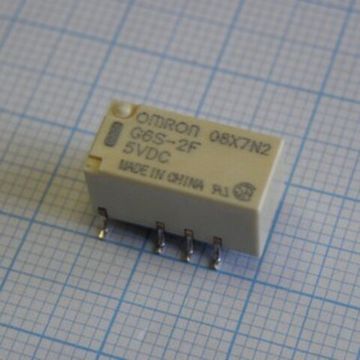 Реле электромагнитное G6S-2F DC5 5VDC