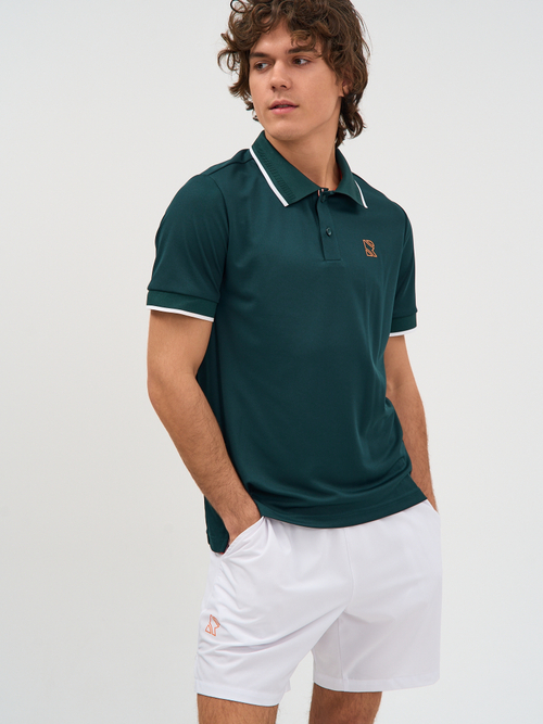 Поло мужское Deporte, Deep green
