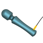 Зеленый wand-вибратор Romp Presto - 20 см. (Цвет: зеленый)