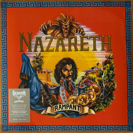 Виниловая пластинка Nazareth – Rampant LP Blue