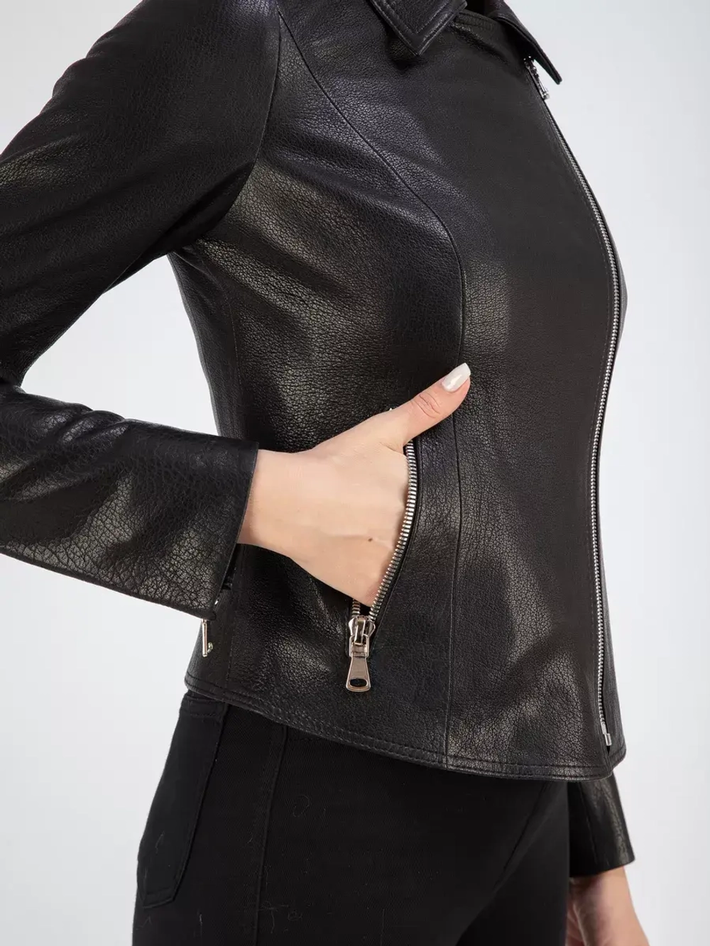 Куртка кожаная натуральная косуха