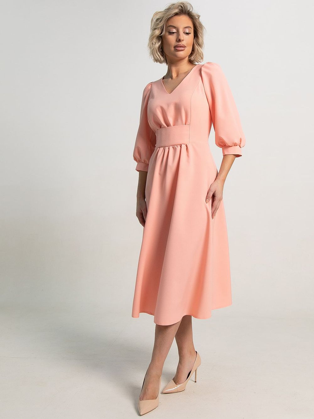 Платье Мадлен (персик) П15623-18М LT Collection