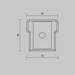 Комплектующие для профиля Led Strip 642060