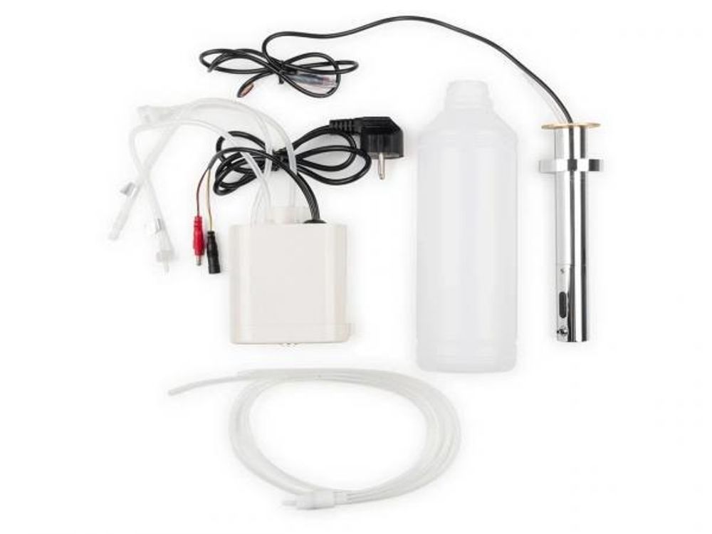 Диспенсер для мыла сенсорный встраиваемый в стену 1000 мл. латунь ESSENTIALMATIC 03120.B глянцевый