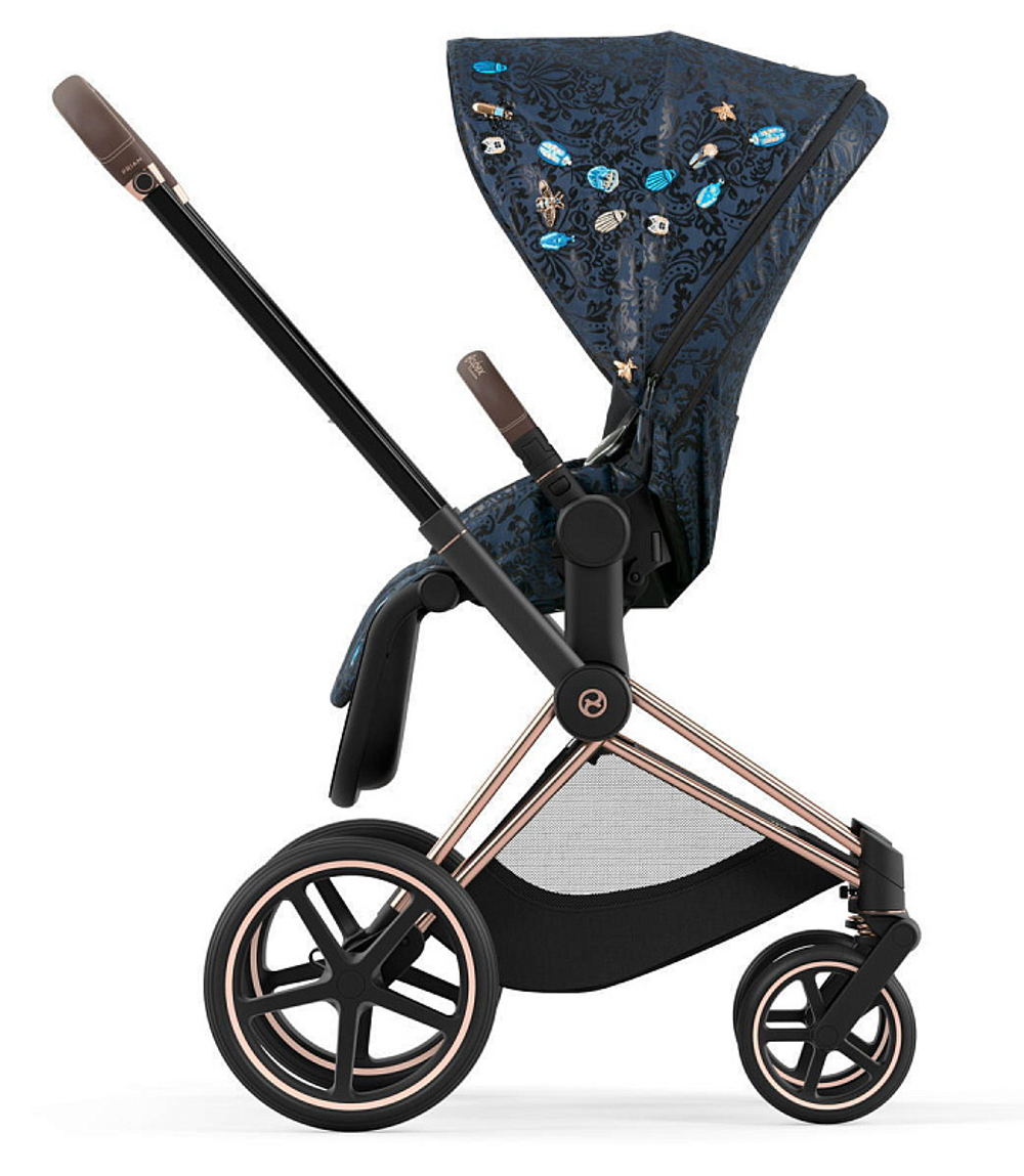 Прогулочная коляска Cybex Priam IV Rosegold Jewels of Nature
