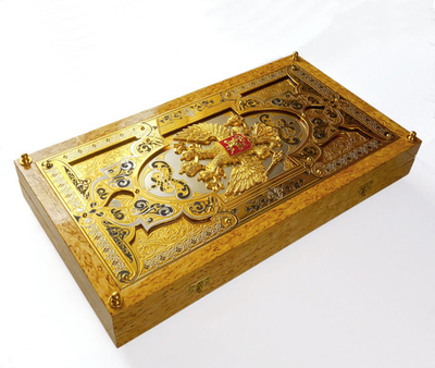 Нарды карельские "Герб РФ"