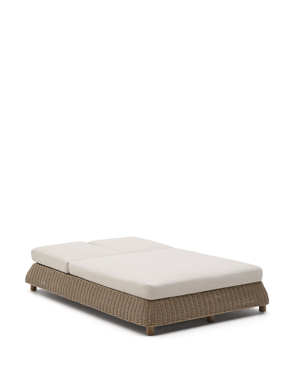 Двойной шезлонг Meria из искусственного ротанга