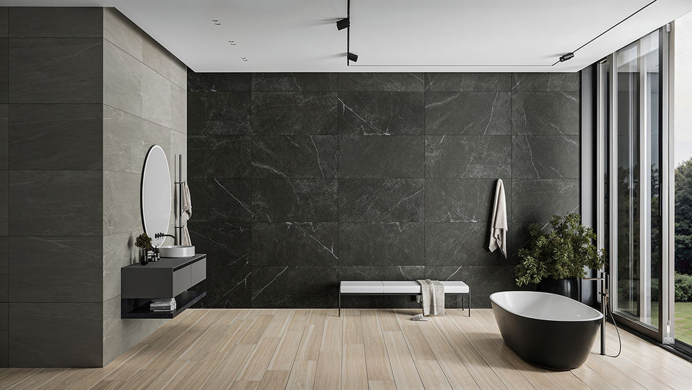 Tau Mythe Black Matt 60x120