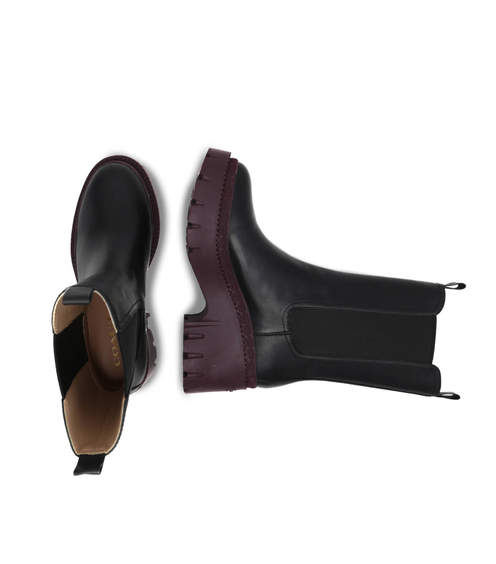 Кожаные челси alexa Coach - черный(CD219)