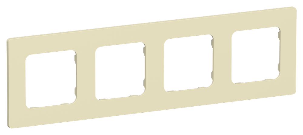 FLITE Рамка 4-местная РУ-4-К-ФлН навахо IEK