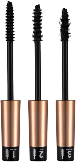 flormar Triple Action Mascara - питательная тушь для ресниц 3 в 1, 8 ml