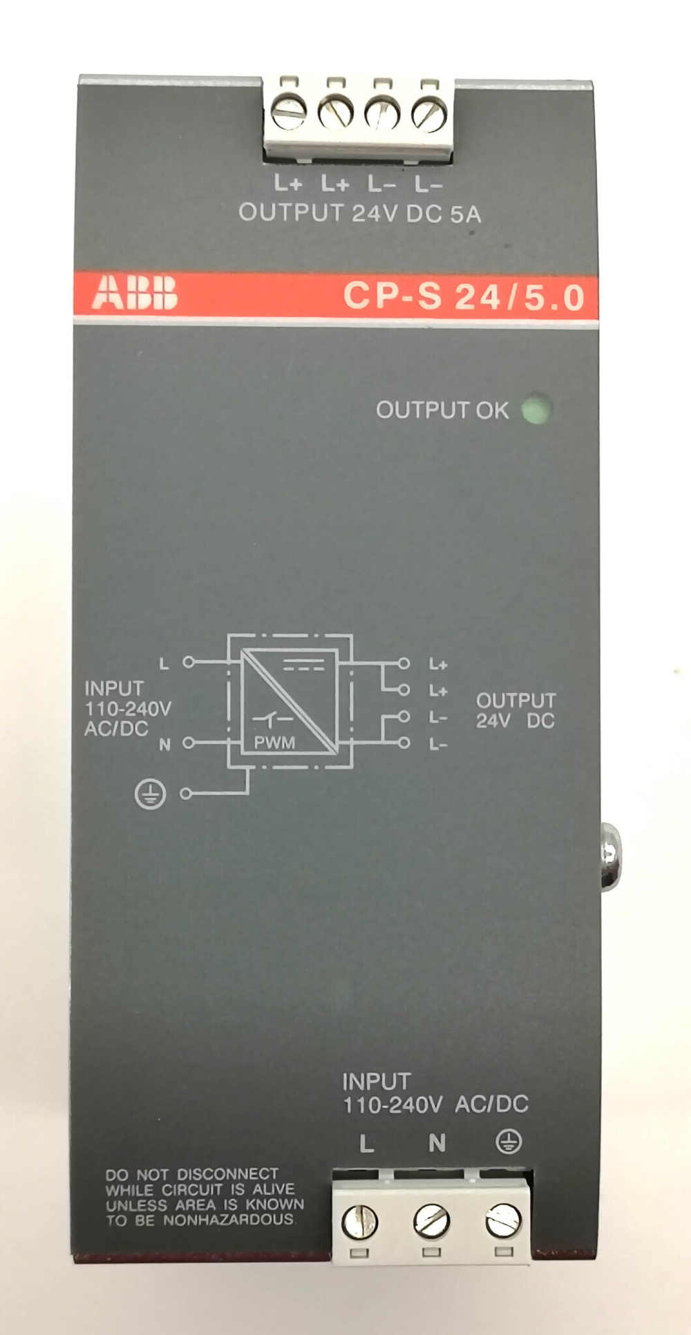 Источник питания ABB CP-S24/5.0, 220 AC/24 DC 5A 1SVR427014R0000