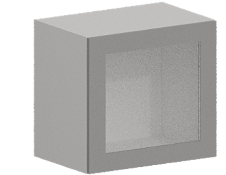 Кухня Модуль ШВГС 509 Белый / Лайт Грей