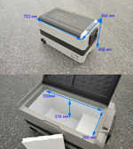 Автохолодильник Alpicool T50 - 2х камерный